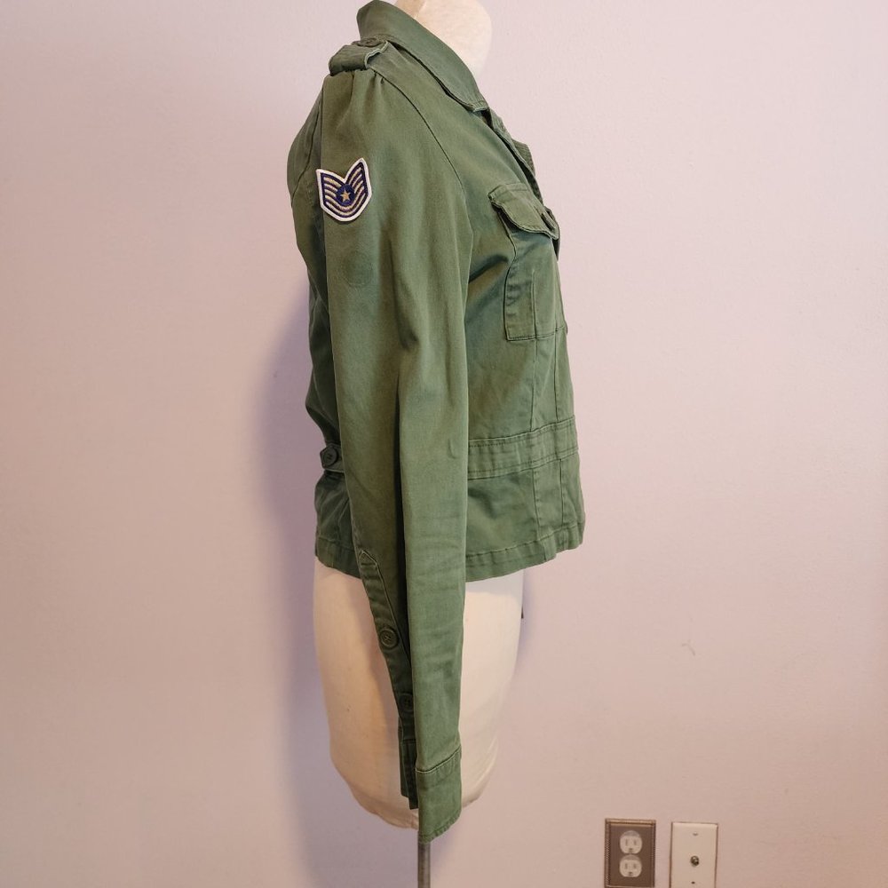 Abercrombie & Fitch women's military jacket, size large - Picture 6 of 11